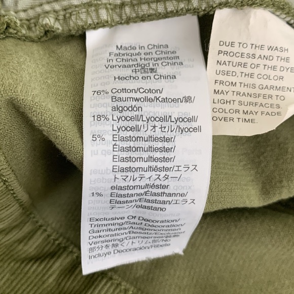 Madewell Corduroy Straight Leg - Picture 12 of 14